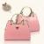    Korean fashion handbag with a sunny-446 as the first Royal Orchid on pink.